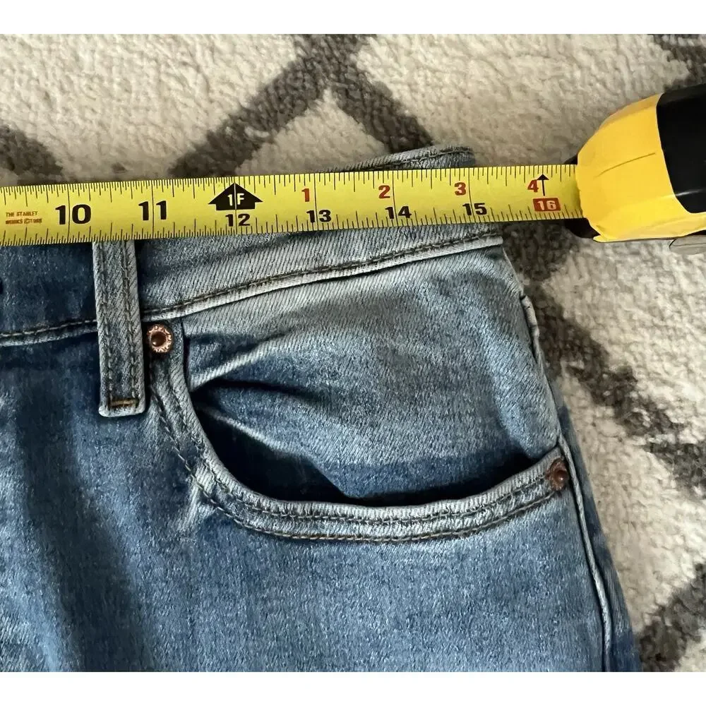 DAZE DENIM Far Out High Rise Wide Leg Cuff Hug Your Body Jeans In Big Break 30 - Picture 13 of 15